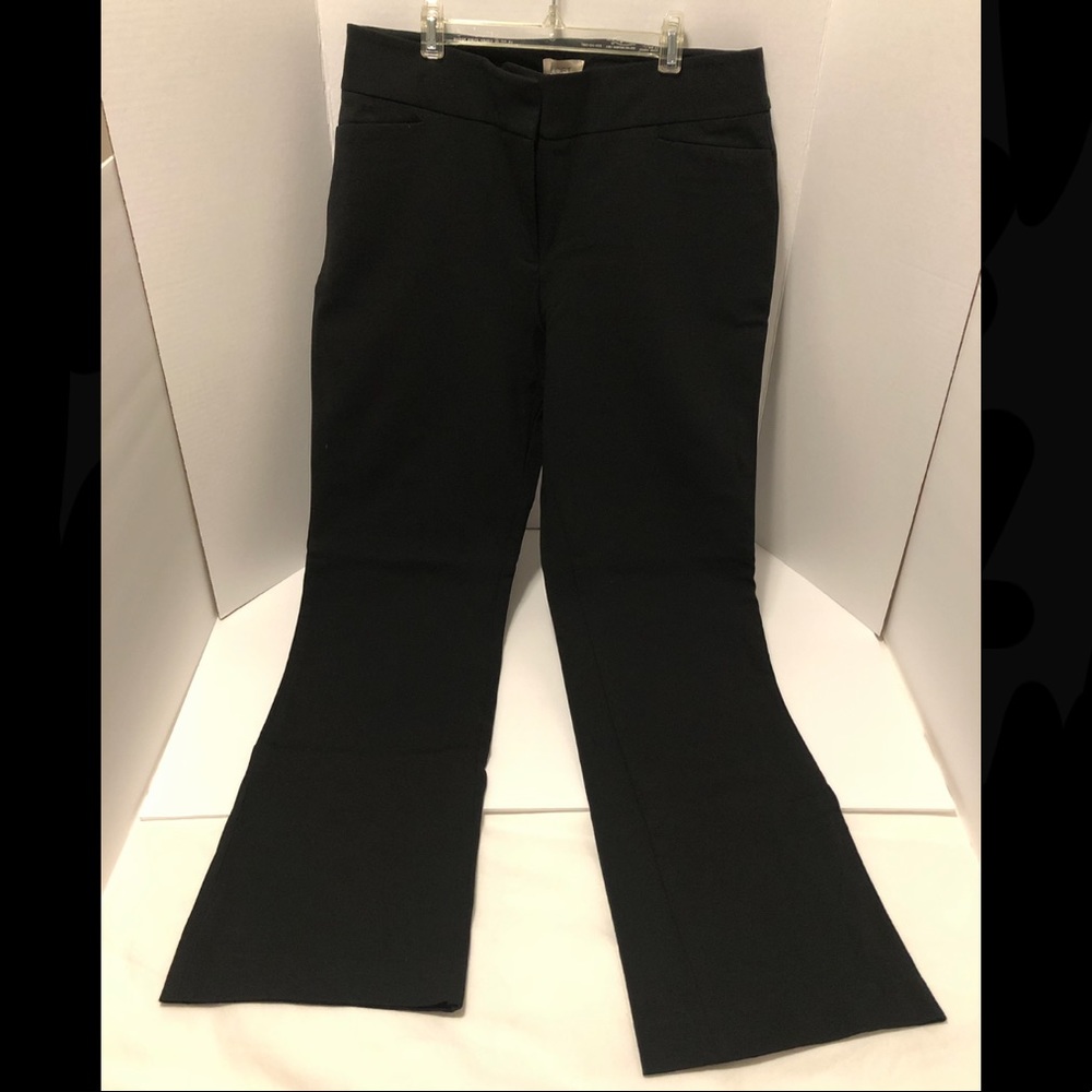 Ann Taylor Loft - Size 12 Curvy black dress pants